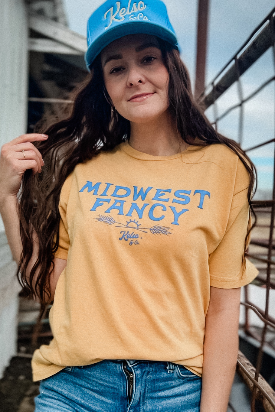 midwest graphic tshirt on 100% cotton