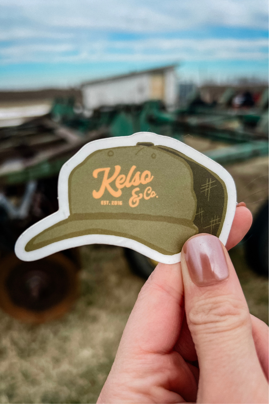 Kelso & Company Cap Decal