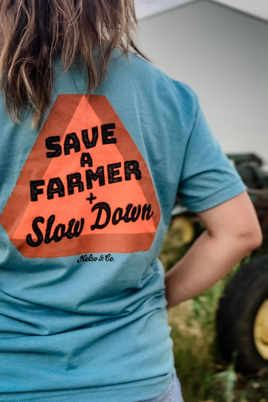 Save A Farmer Graphic Tee - Rosebud's Tees