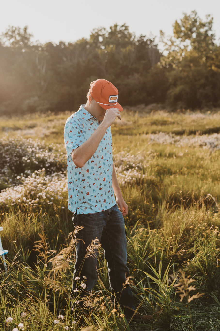 Cooler Than You in Light Blue Men's Polo