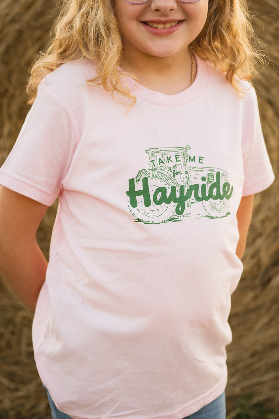 Take Me For A Hayride Graphic Tee (Adult, Toddler, Youth) - Rosebud's Tees