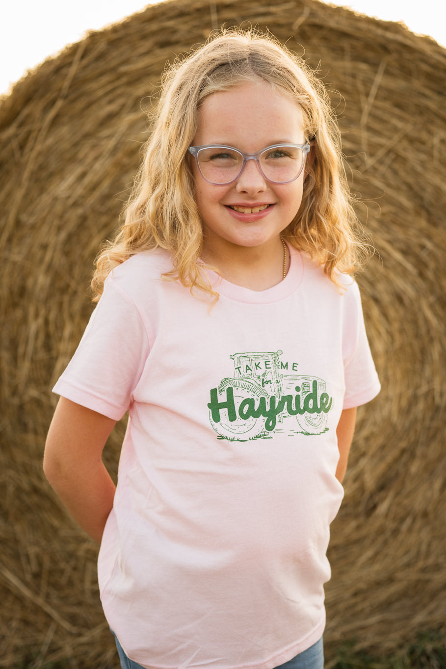 Take Me For A Hayride Graphic Tee (Adult, Toddler, Youth) - Rosebud's Tees