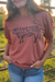 Leave Your Bull At The Barn Tee in Heather Clay