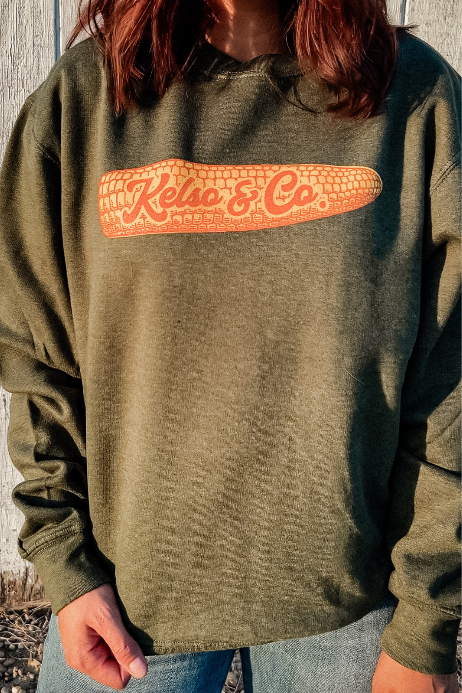 Kelso &amp; Co. Corn Crewneck