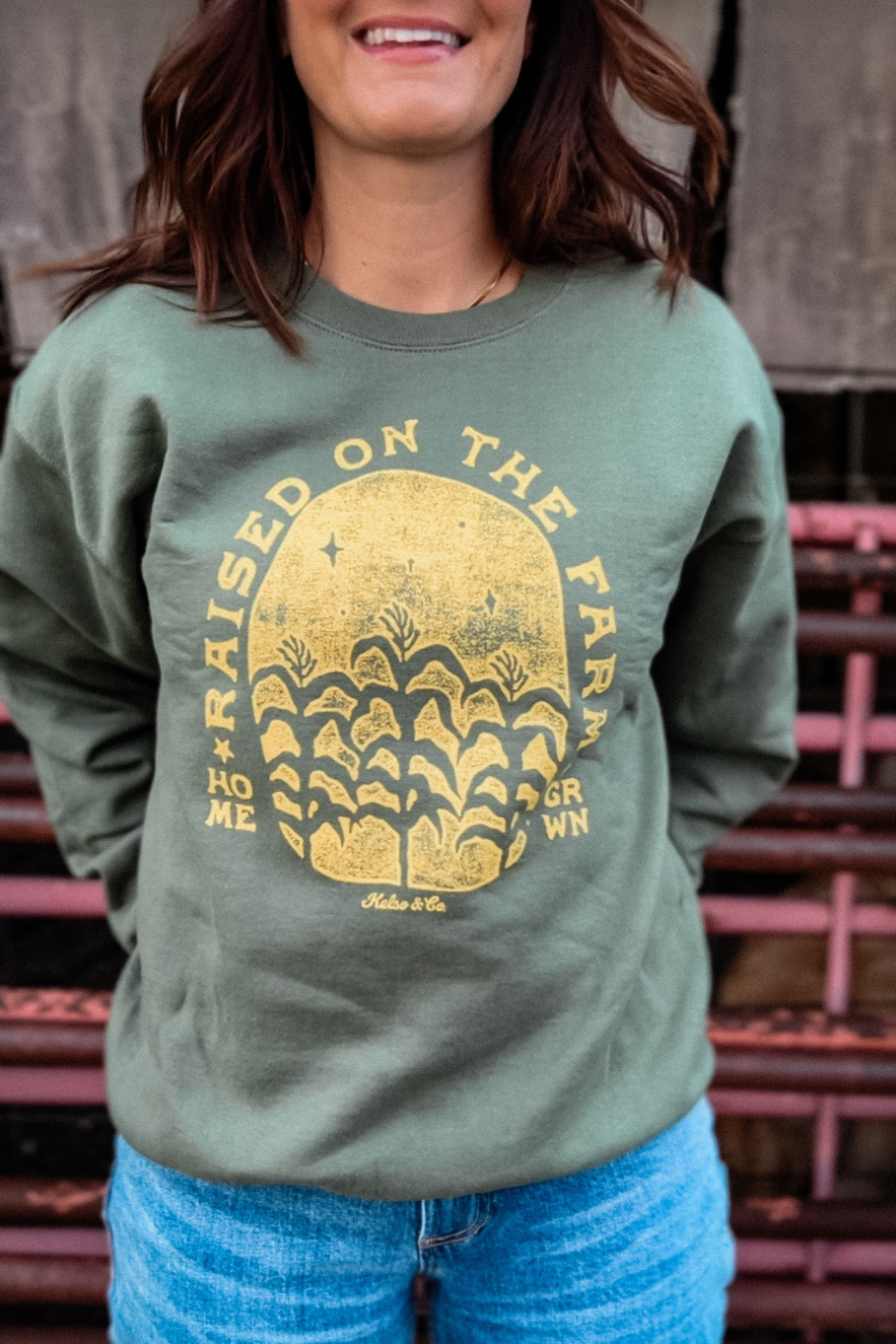 Raised On The Farm Crewneck