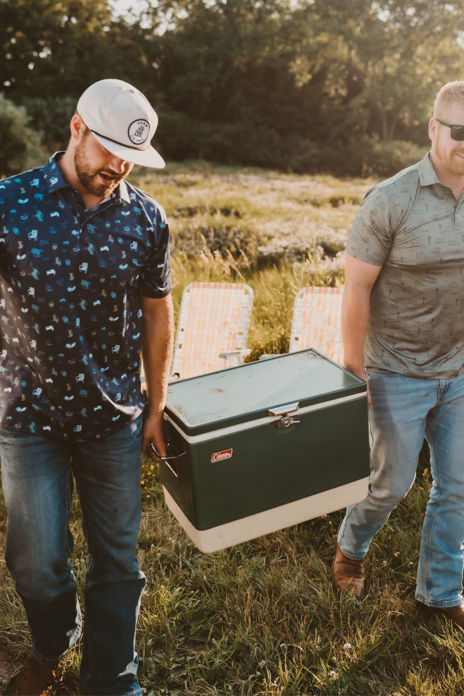 Cooler Than You in Dark Blue Men's Polo