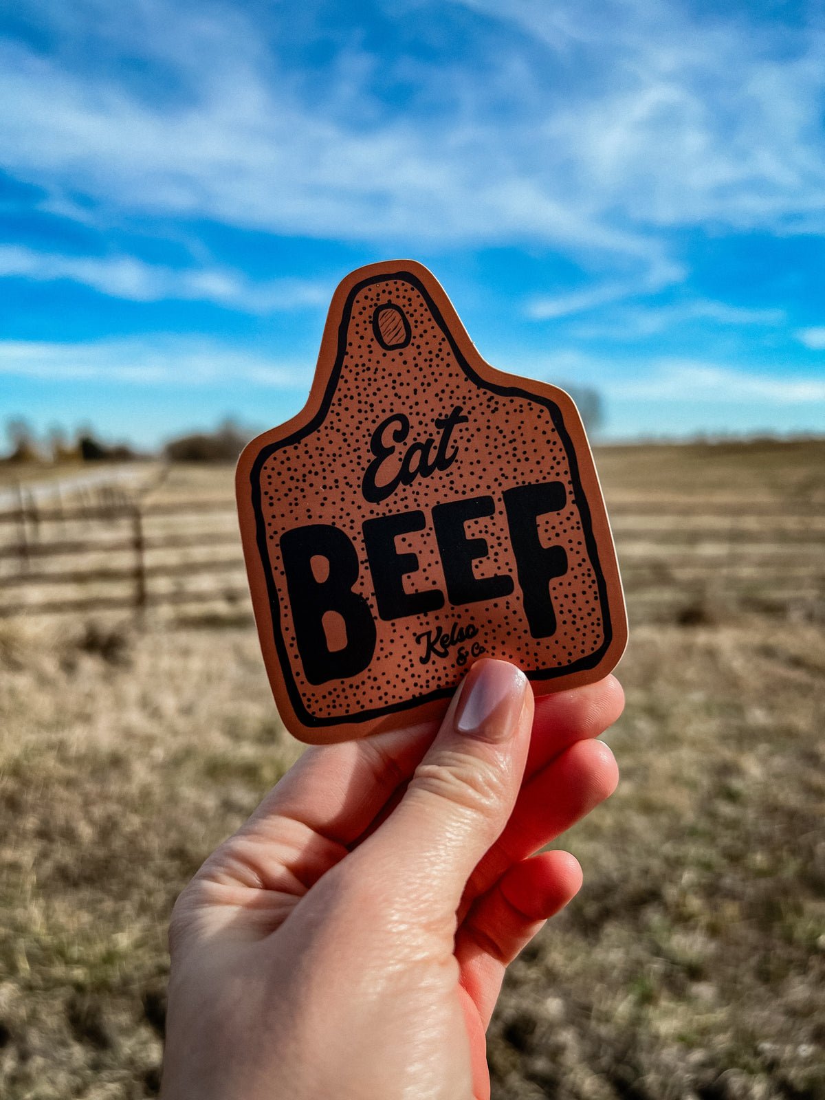 Eat Beef Decal - Rosebud&#39;s Tees
