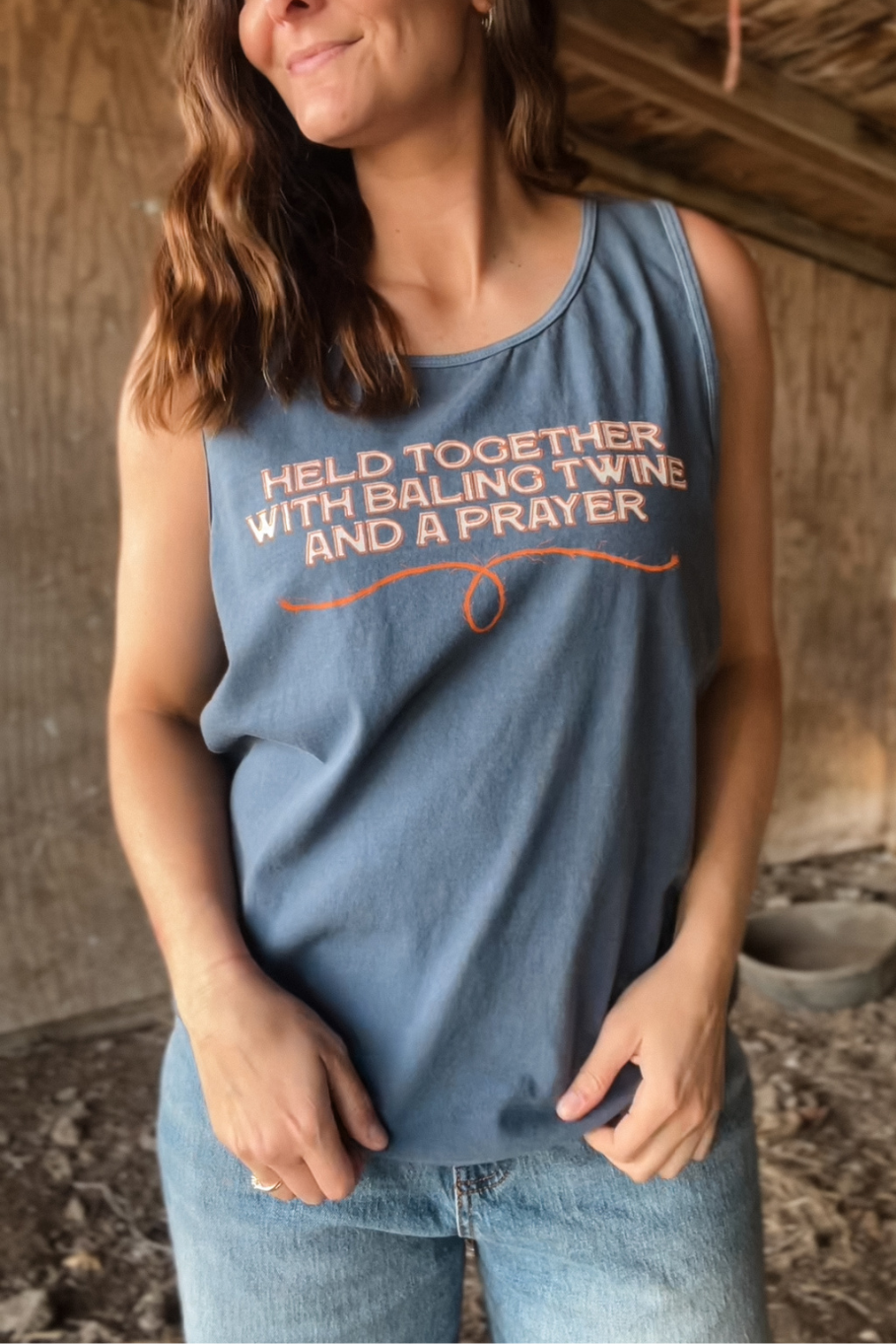 Baling Twine Tank Top (More Colors) | Sizes S - 3XL