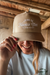 Living On Farmer Time Trucker Hat in Tan