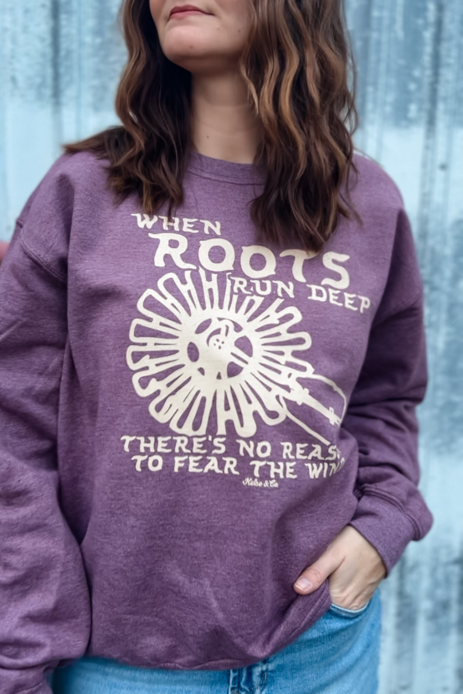 Roots Run Deep Crewneck