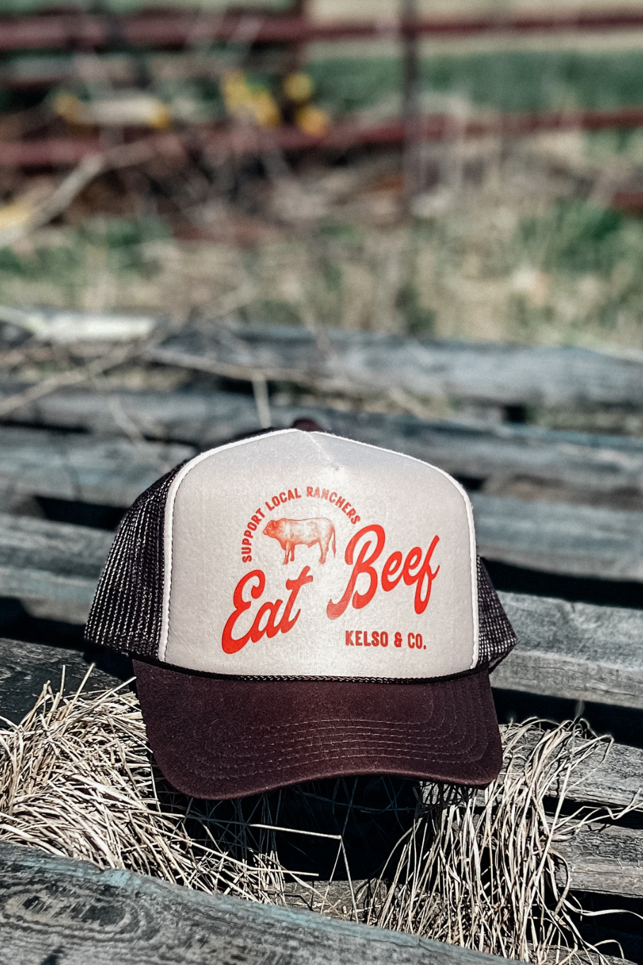 Eat Beef Trucker Hat (More Colors)