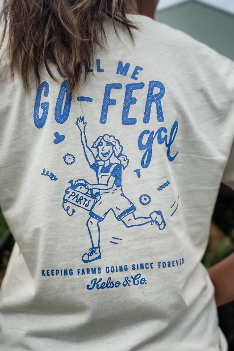 Farm Go-Fer Gal graphic tshirt