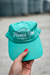 Living On Farmer Time Dad Hat in Turquoise