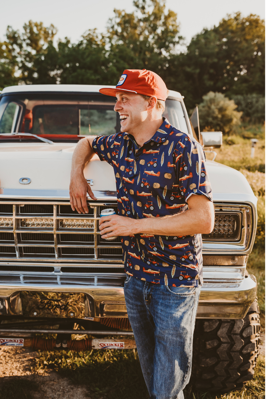Crop Dusted Men&#39;s Farm Polo