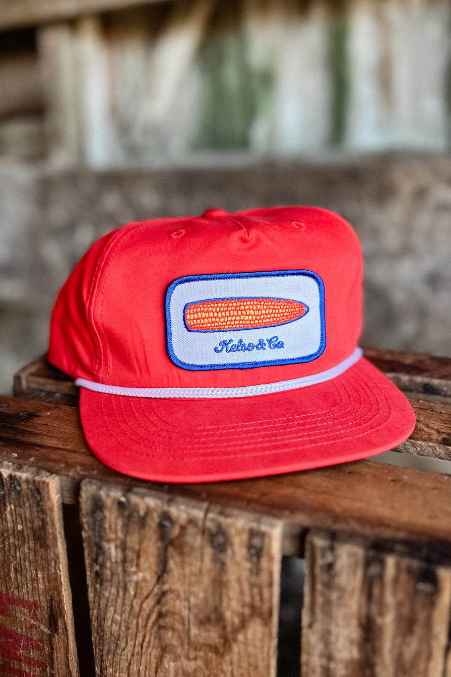 Retro Red Rope Kelso & Co Hat