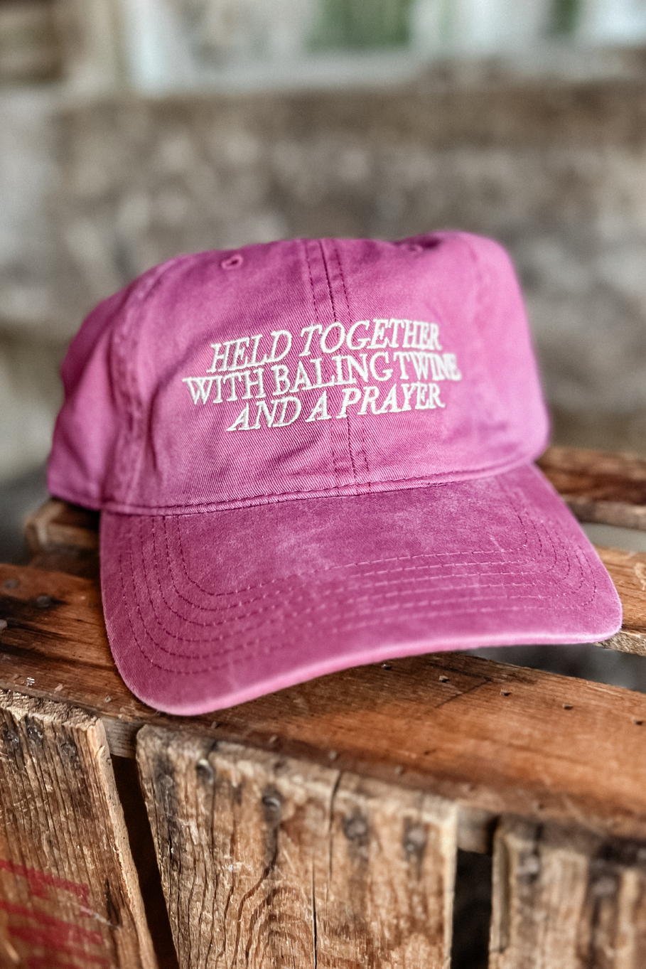 Baling Twine Dad Hat