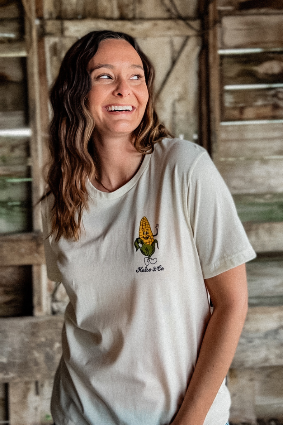 Ahhh Shucks Dancing Corn Tee