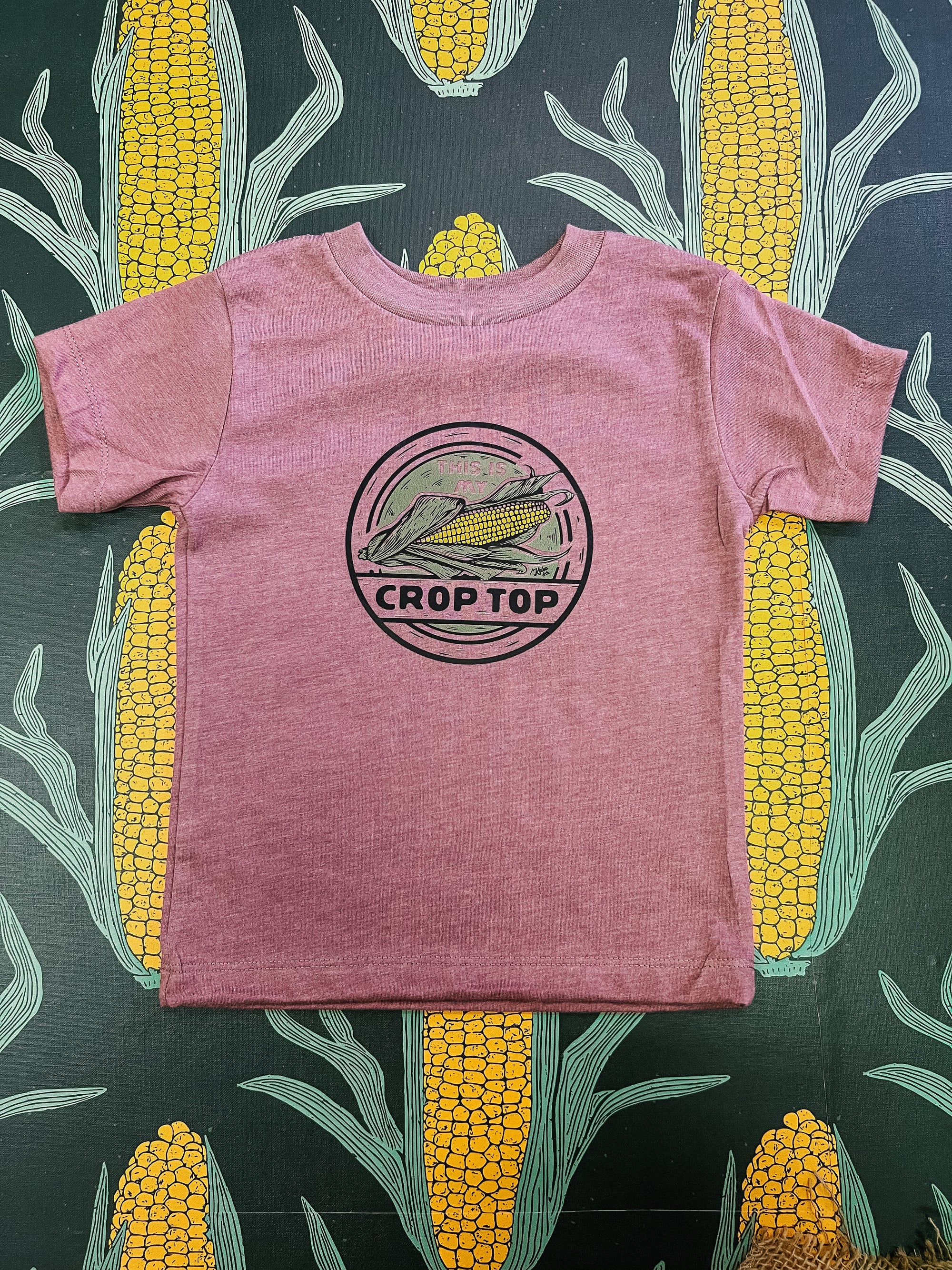 This Is My Crop Top Tee, Toddler + Youth (more colors...)