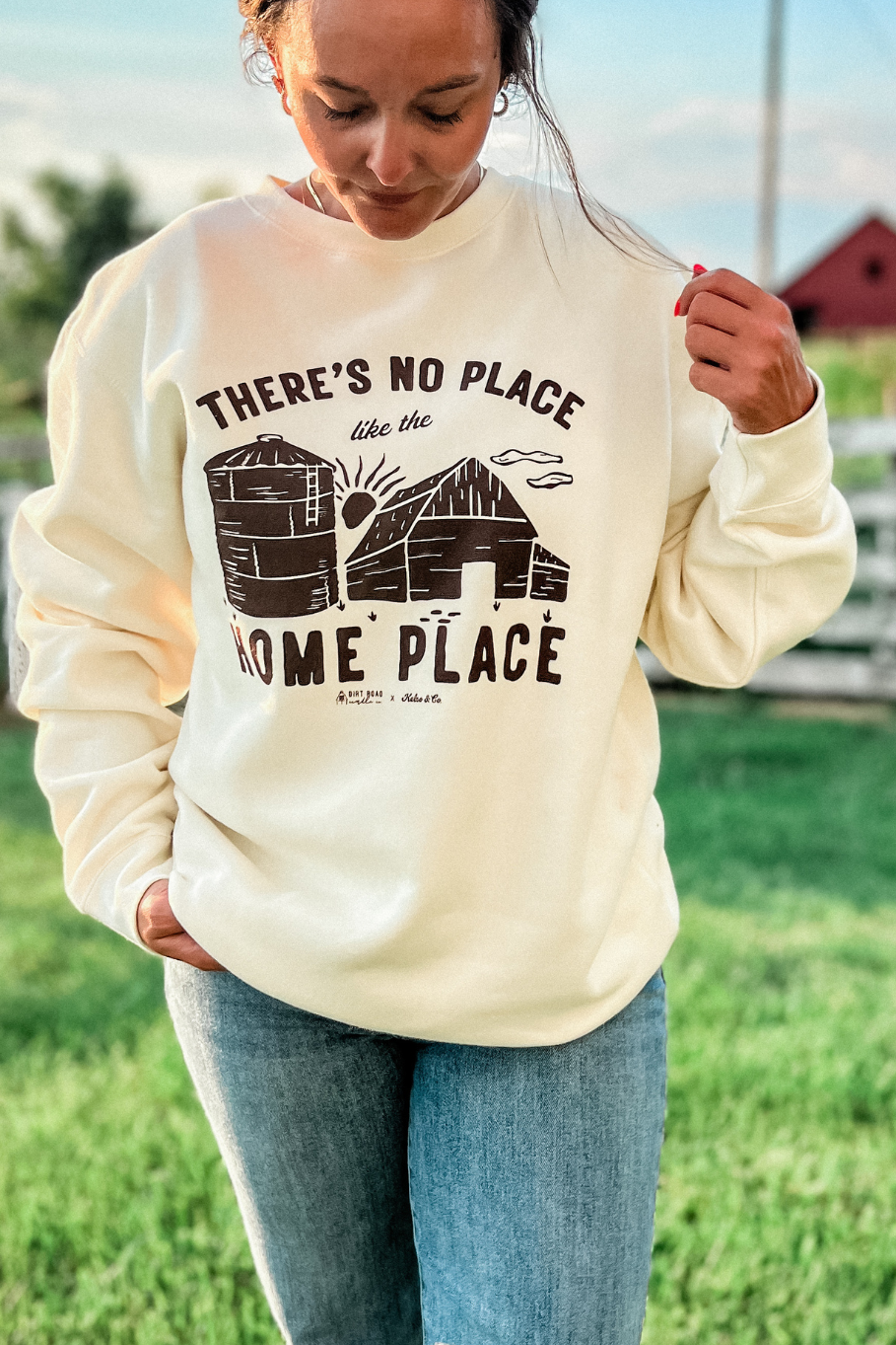 Home Place Crewneck - Dirt Road Candle Co. x Kelso & Co.