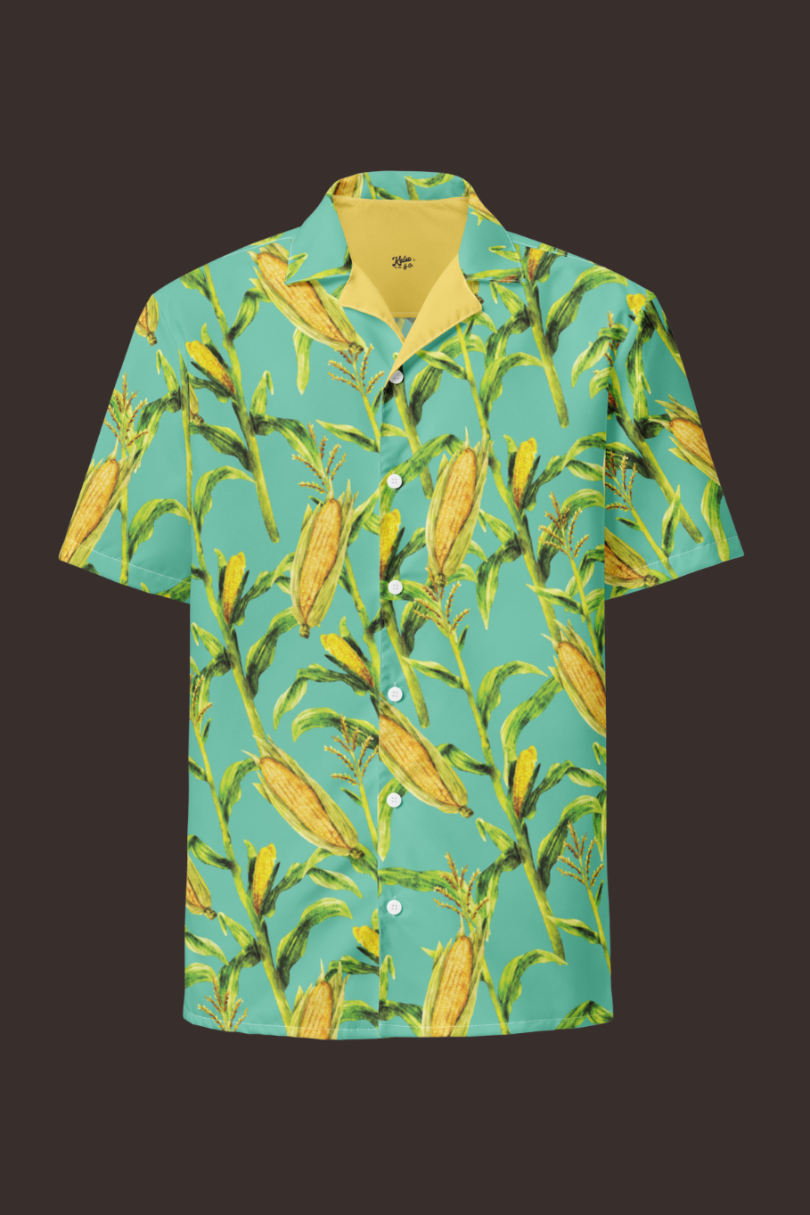 Corn Hawaiian Shirt - Made to Order