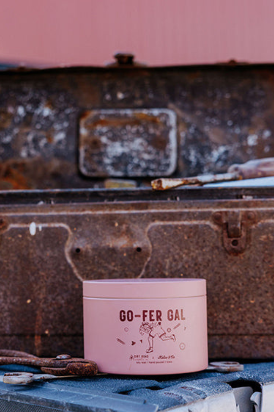 Go-fer Gal Candle