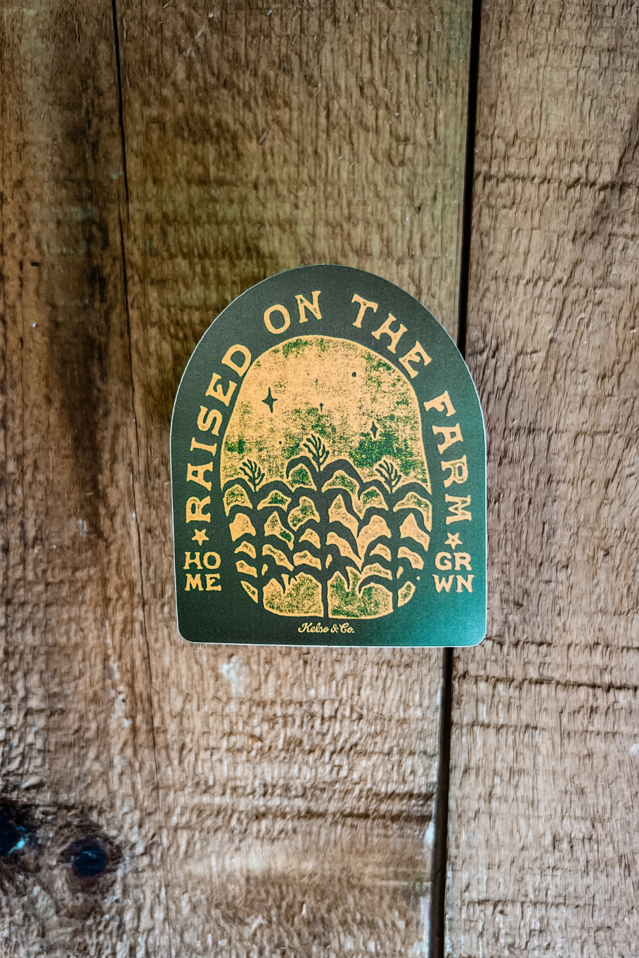 Raised on the Farm Decal