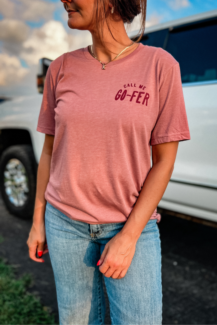 Go-Fer Gal Graphic T-Shirt - Dirt Road Candle Co. x Kelso &amp; Co.