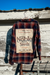 Size Large Upcycled Flannel- Noble Brand Seeds - Gibson City