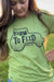 Farm To Feed Graphic Tee in Heather Green