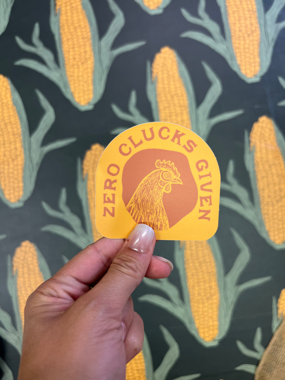 Zero Clucks Given Decal