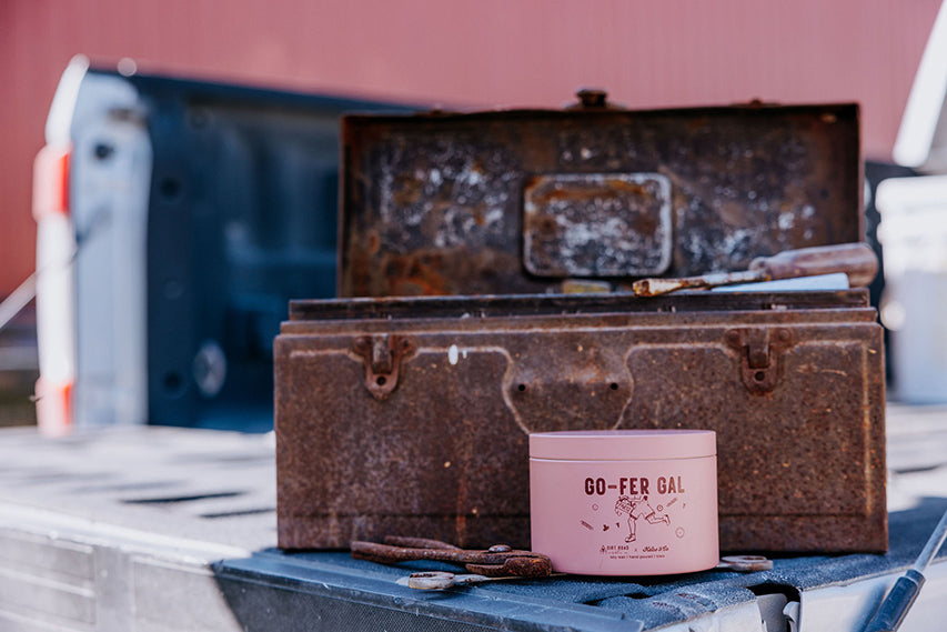 Go-fer Gal Candle
