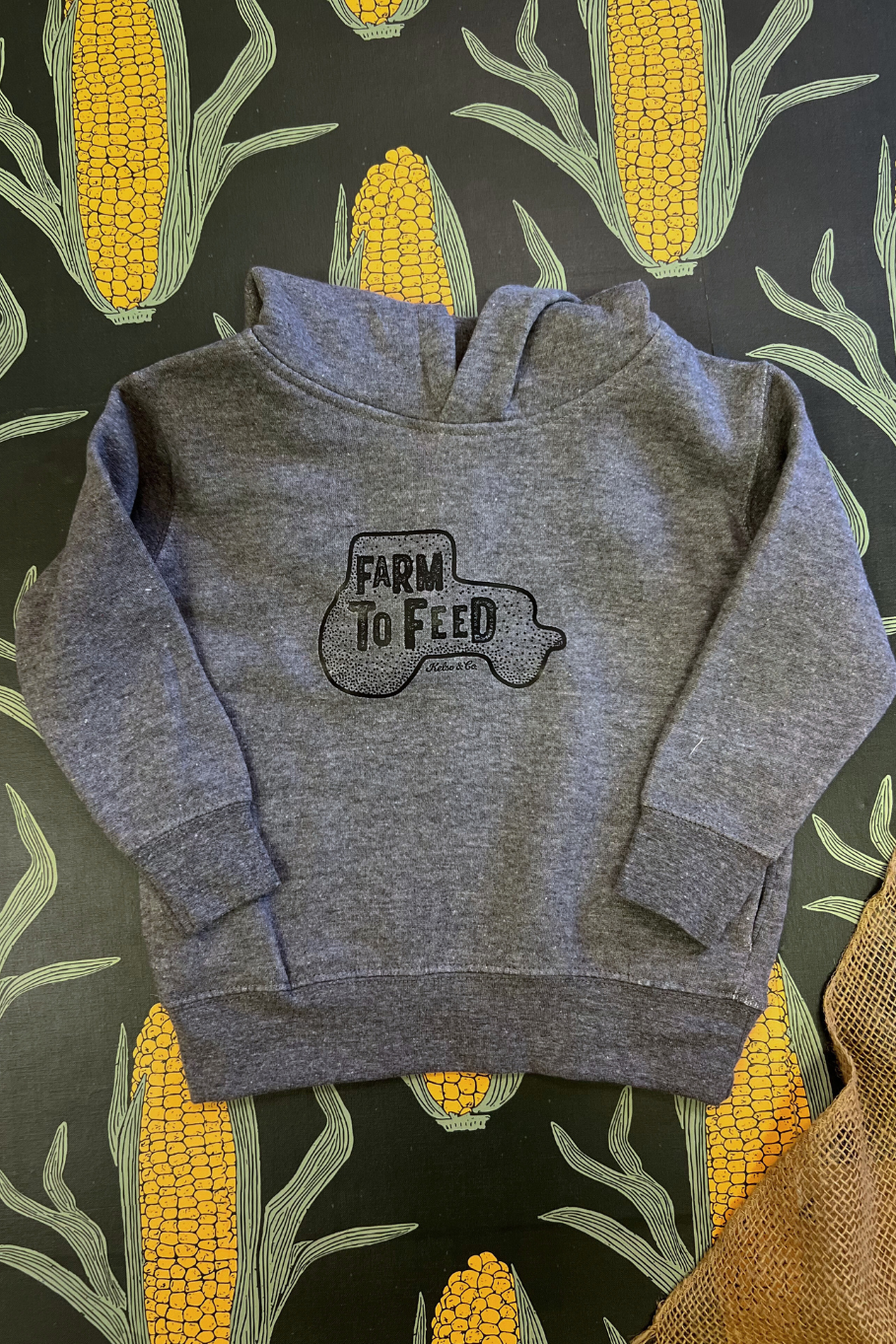 Farm To Feed Toddler Hoodie