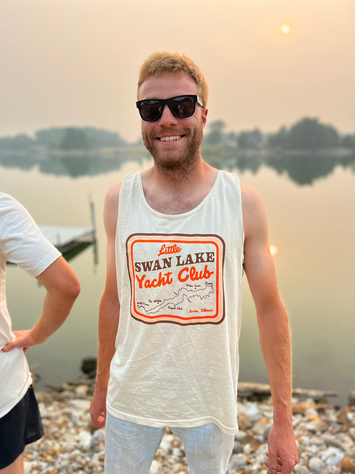 Little Swan Lake Retro Tank Top - Rosebud&#39;s Tees