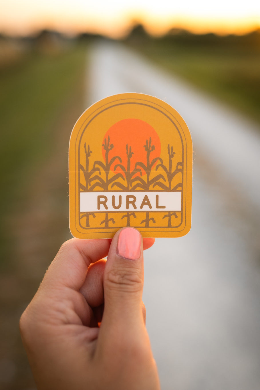 Rural Sticker Decal - Rosebud's Tees