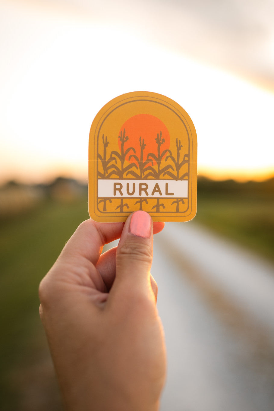 Rural Sticker Decal - Rosebud's Tees