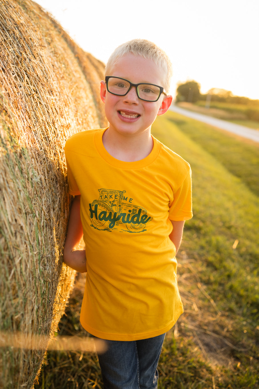 Take Me For A Hayride Graphic Tee (Adult, Toddler, Youth) - Rosebud&#39;s Tees
