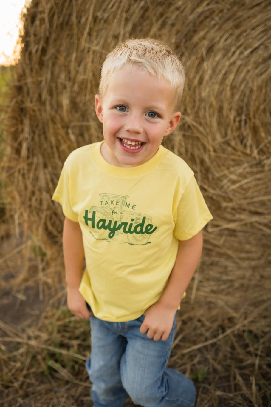 Take Me For A Hayride Graphic Tee (Adult, Toddler, Youth) - Rosebud's Tees