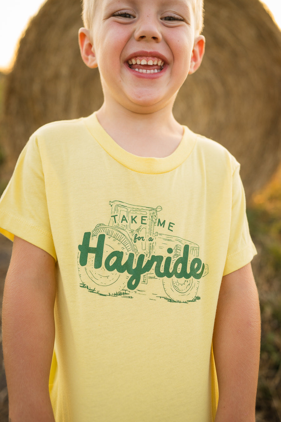 Take Me For A Hayride Graphic Tee (Adult, Toddler, Youth) - Rosebud's Tees