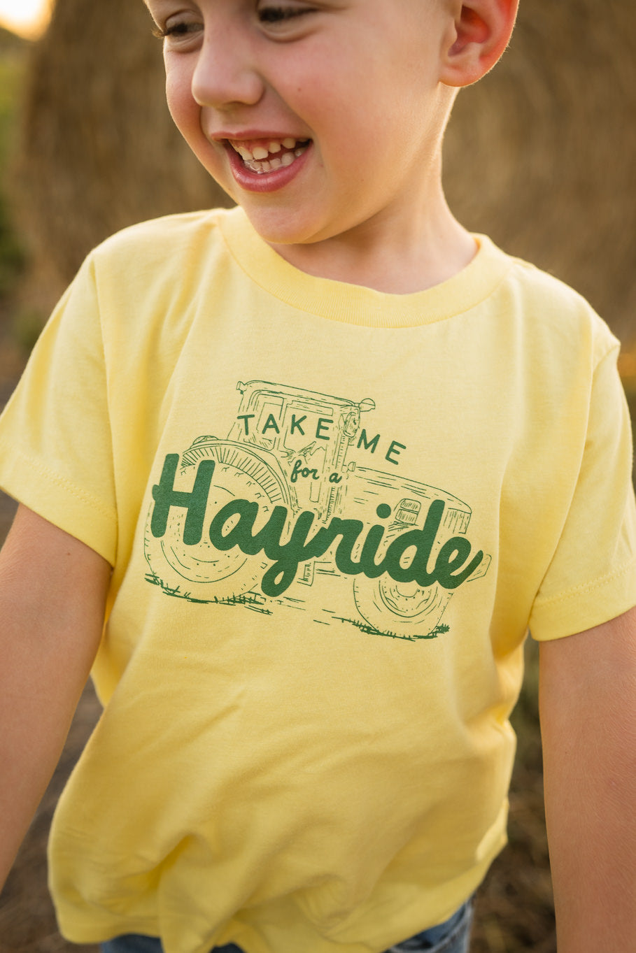 Take Me For A Hayride Graphic Tee (Adult, Toddler, Youth) - Rosebud's Tees