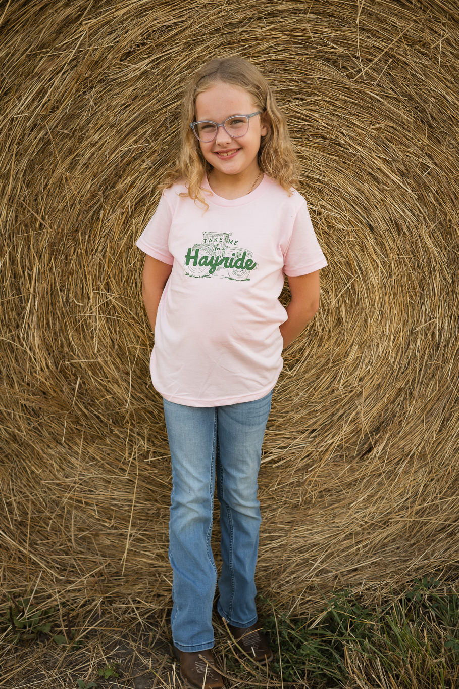 Take Me For A Hayride Graphic Tee (Adult, Toddler, Youth) - Rosebud's Tees