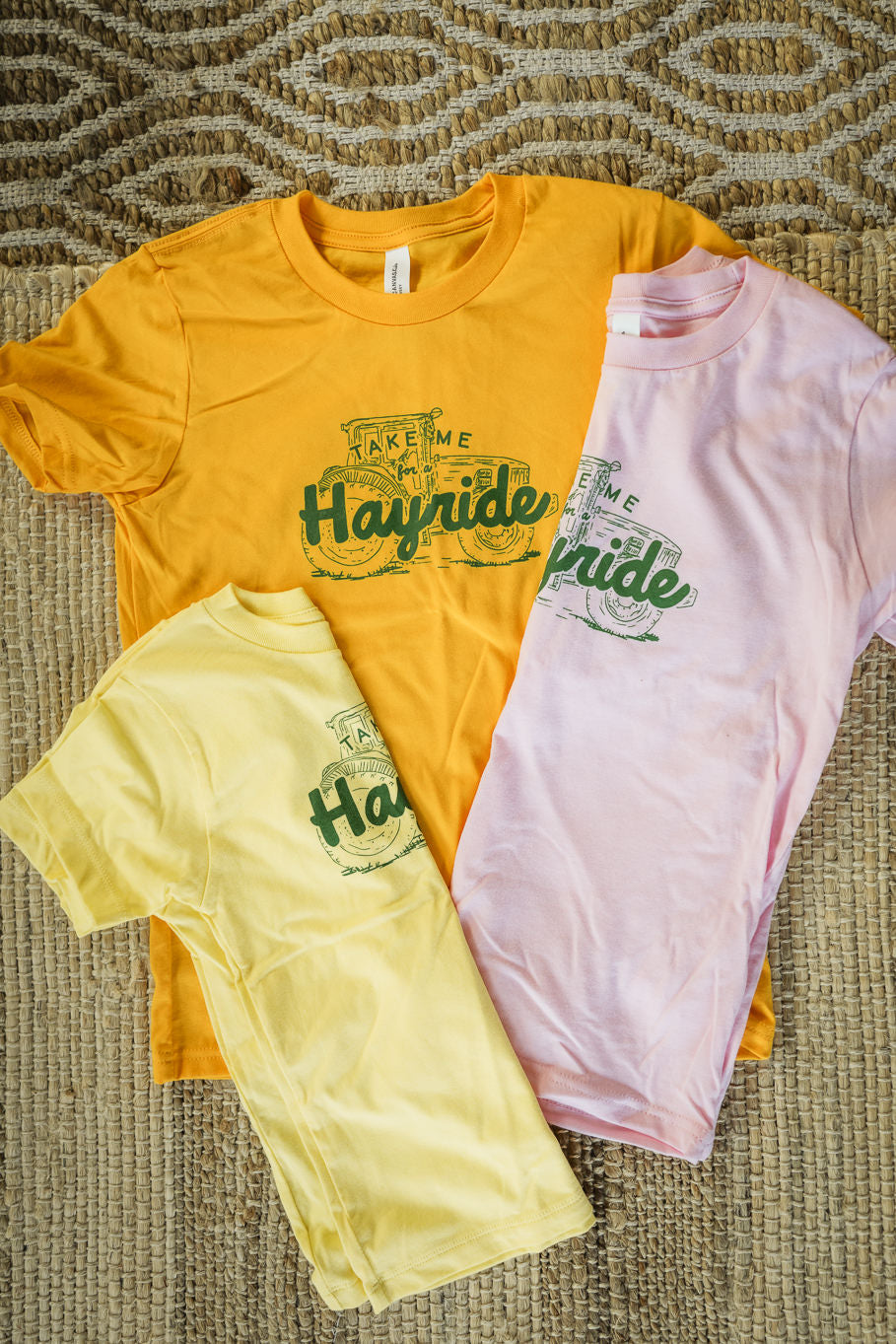 Take Me For A Hayride Graphic Tee (Adult, Toddler, Youth) - Rosebud's Tees
