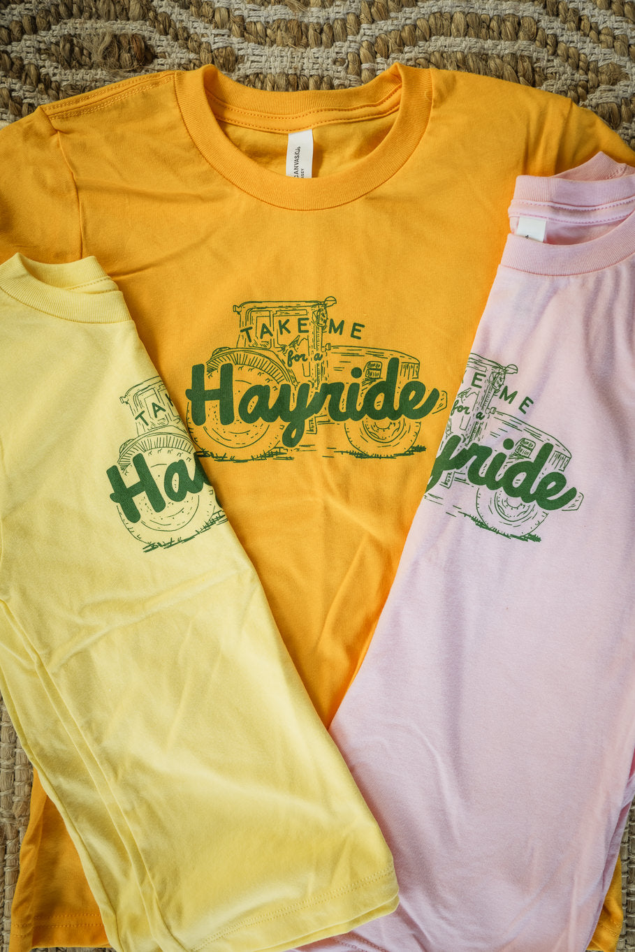 Take Me For A Hayride Graphic Tee (Adult, Toddler, Youth) - Rosebud's Tees